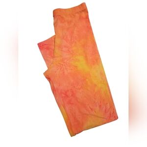 Mayfair Colorful Tie-Dye Leggings Size XL Girls Nwot